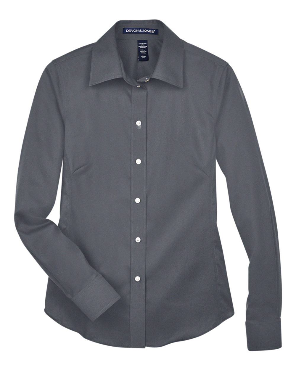 Women's Crown Collection® Solid Stretch Twill Woven Dress Shirt - DG530W