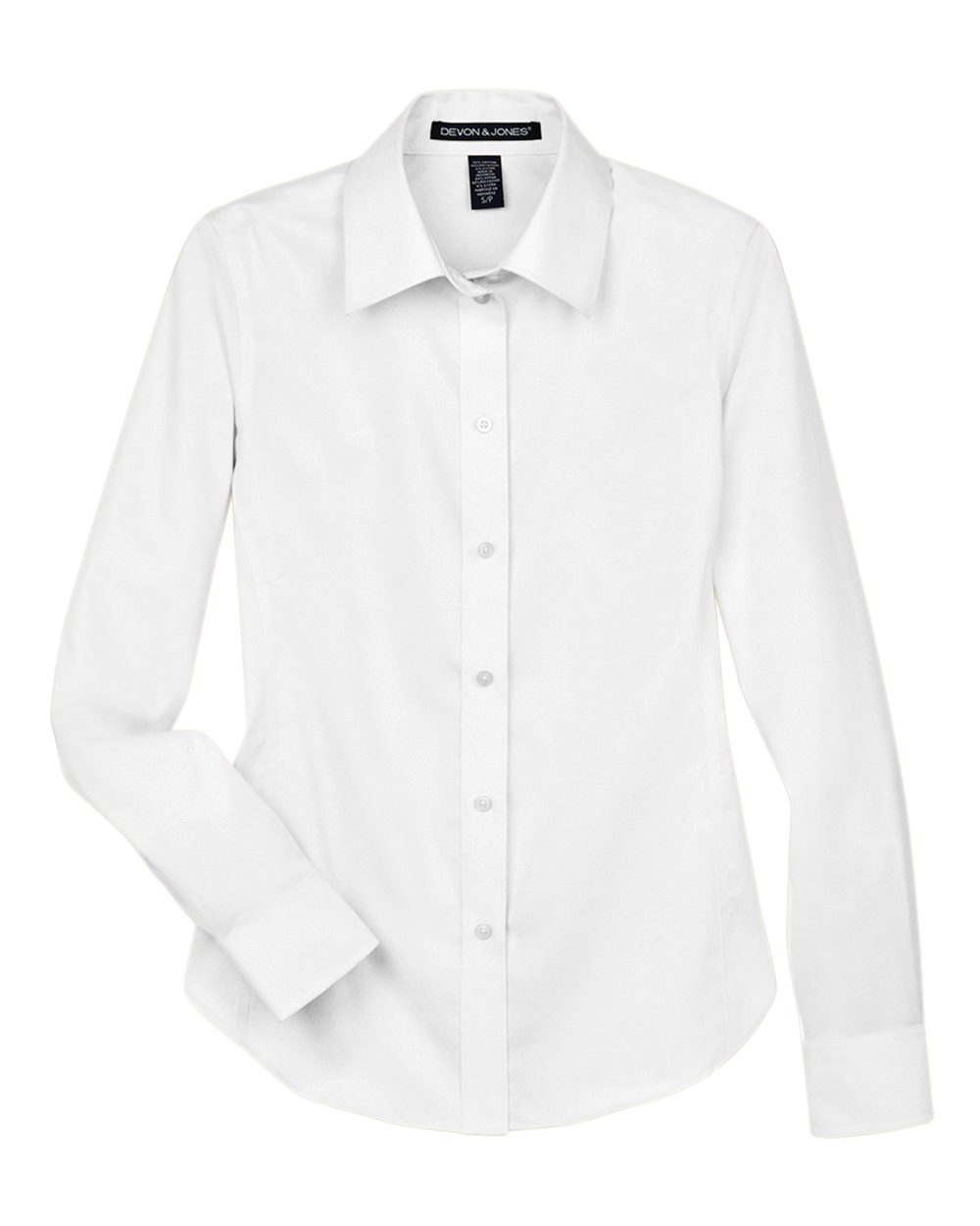 Women's Crown Collection® Solid Stretch Twill Woven Dress Shirt - DG530W