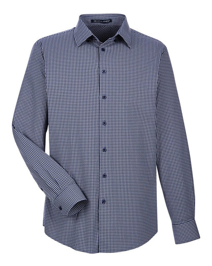 Men's CrownLux Performance® Tonal Mini Check Woven Dress Shirt - DG535