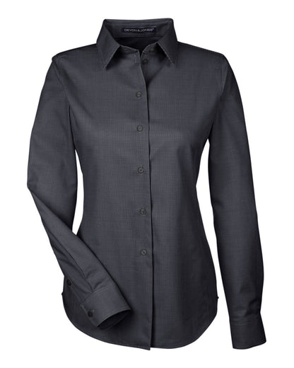 Women's Crown Collection® Royal Dobby Woven Dress Shirt - DG532W