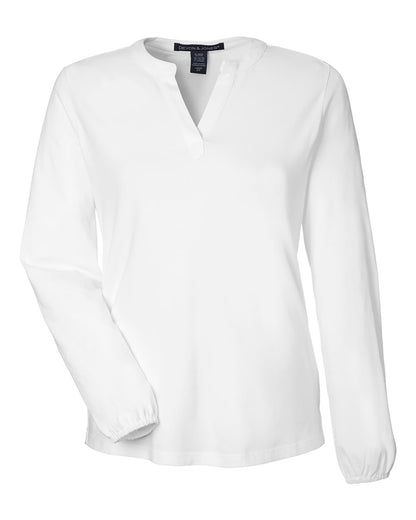 Women's Raleigh Half-Placket Knit Top - DP122W