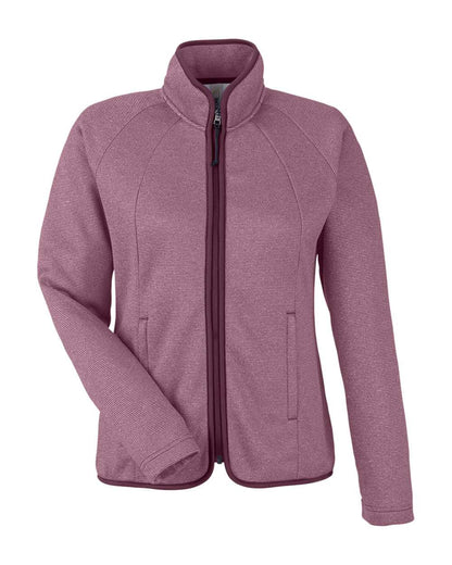 Women's Venture Heathered Stripe Full-Zip Jacket - CE72W