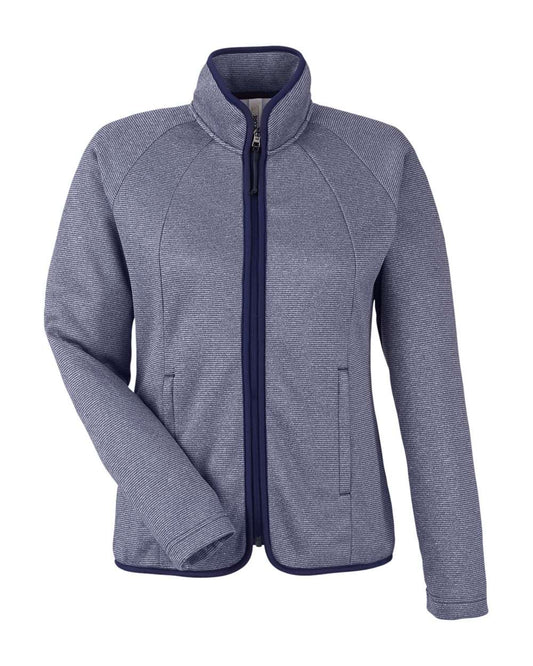 Women's Venture Heathered Stripe Full-Zip Jacket - CE72W