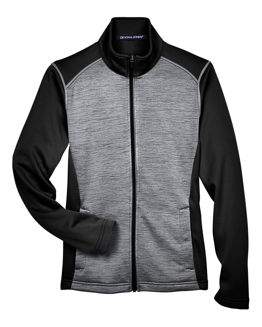 Women's Newbury Colorblock Mélange Fleece Full-Zip Jacket - DG796W