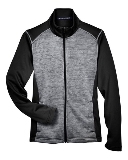 Women's Newbury Colorblock Mélange Fleece Full-Zip Jacket - DG796W