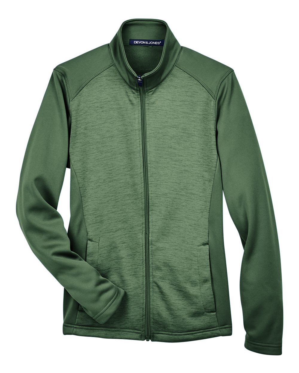 Women's Newbury Colorblock Mélange Fleece Full-Zip Jacket - DG796W
