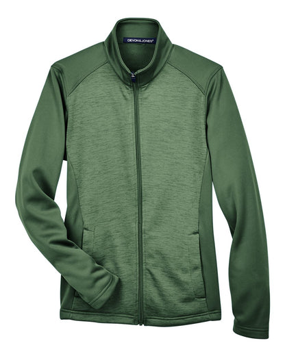 Women's Newbury Colorblock Mélange Fleece Full-Zip Jacket - DG796W