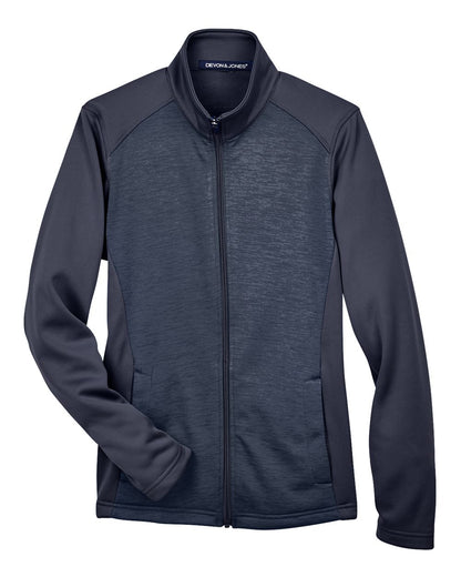 Women's Newbury Colorblock Mélange Fleece Full-Zip Jacket - DG796W