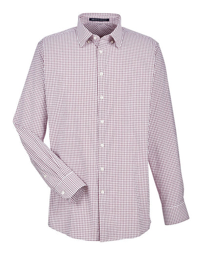 Men's CrownLux Performance® Micro Windowpane Woven Dress Shirt - DG540