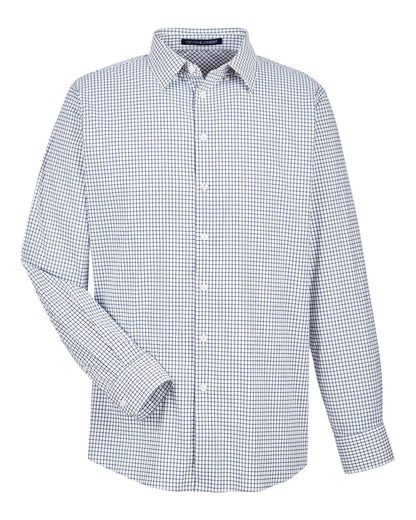 Men's CrownLux Performance® Micro Windowpane Woven Dress Shirt - DG540