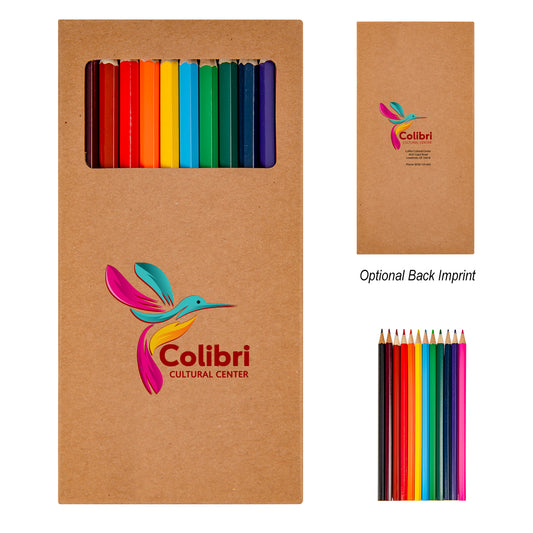 NATURAL 12-Piece Colored Pencil Set
