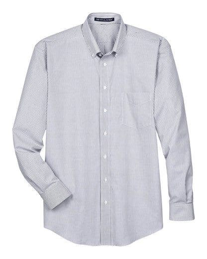Men's Crown Collection® Banker Stripe Woven Dress Shirt - D645