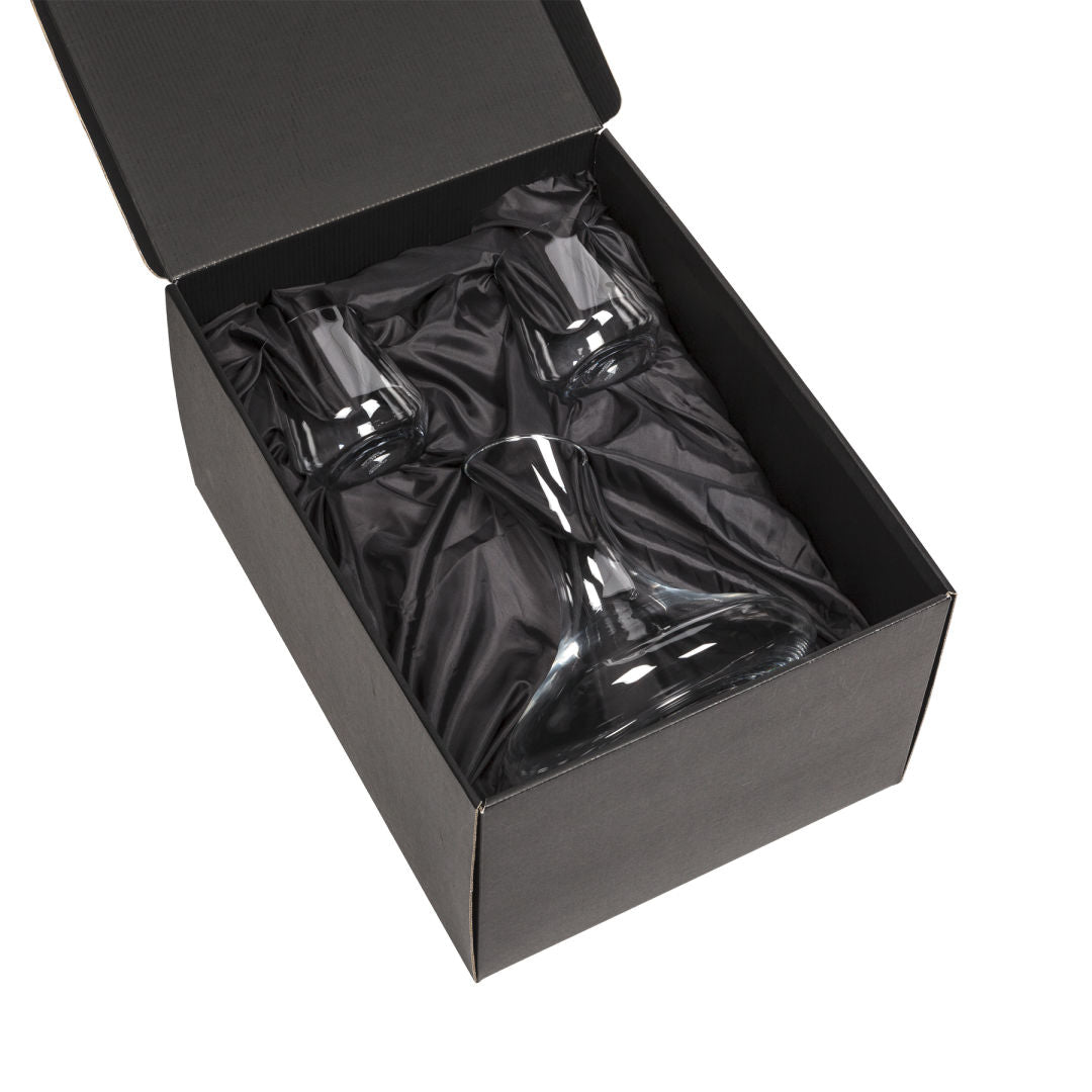 Innisfil Carafe & Boston Stemless Wine