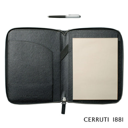Cerruti 1881® Miles Fountain Pen & Hamilton A4 Folder Set