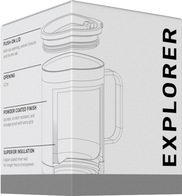 matte dew 12 oz explorer - powder