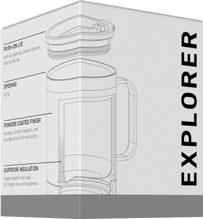matte dew 12 oz explorer - powder