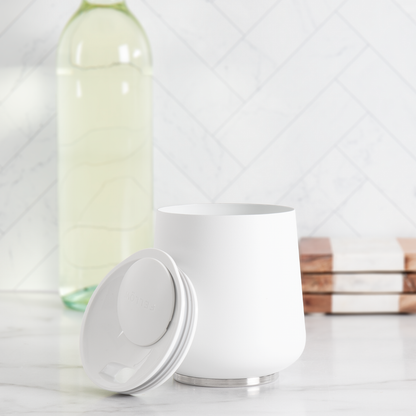 matte white 12 oz fellow ruby wine tumbler