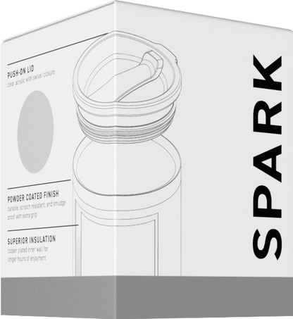 stainless 12 oz spark - powder