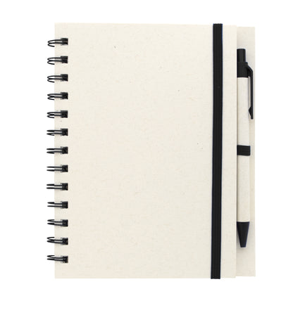 Good Value™ BoC Recycled Paper Spiral Notebook with Pen
