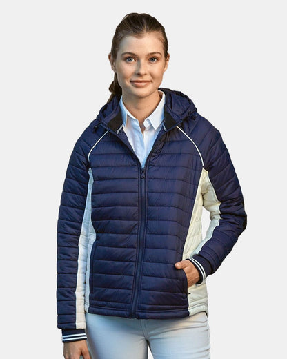 Women's Nautical Mile Hooded Puffer Jacket - N17187