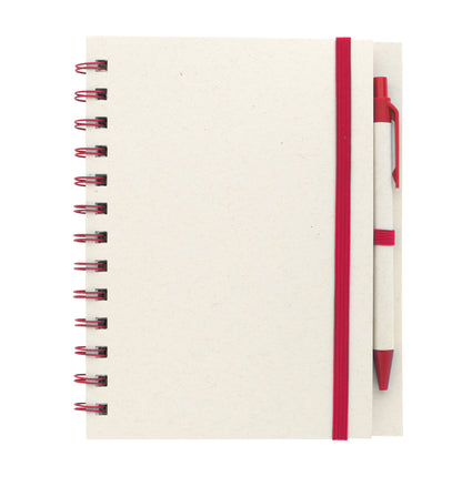 Good Value™ BoC Recycled Paper Spiral Notebook with Pen