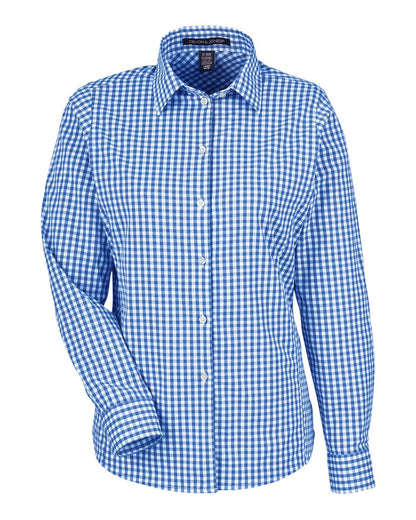 Women's CrownLux Performance® Gingham Dress Shirt - DG536W