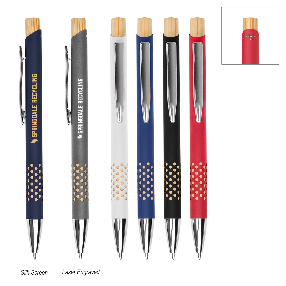 BLKBAM ASHER RECYCLED ALUMINUM PEN