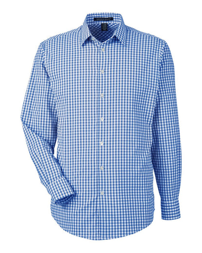 Men's CrownLux Performance® Gingham Dress Shirt - DG536