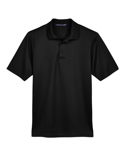 Men's Tall CrownLux Performance® Plaited Polo - DG20T