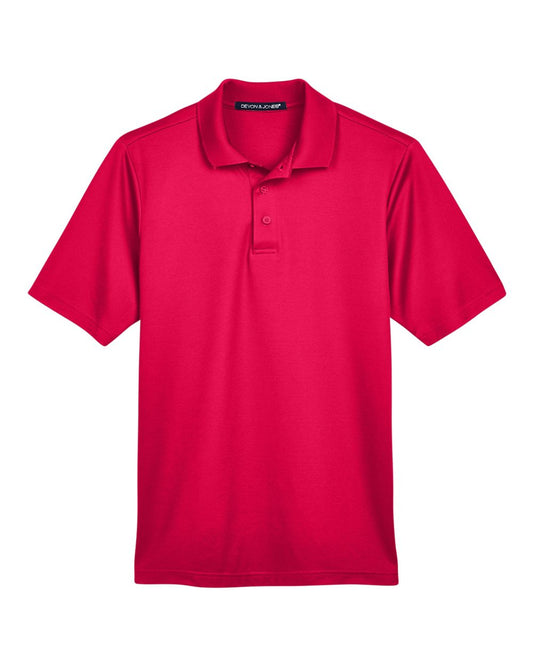 Men's Tall CrownLux Performance® Plaited Polo - DG20T