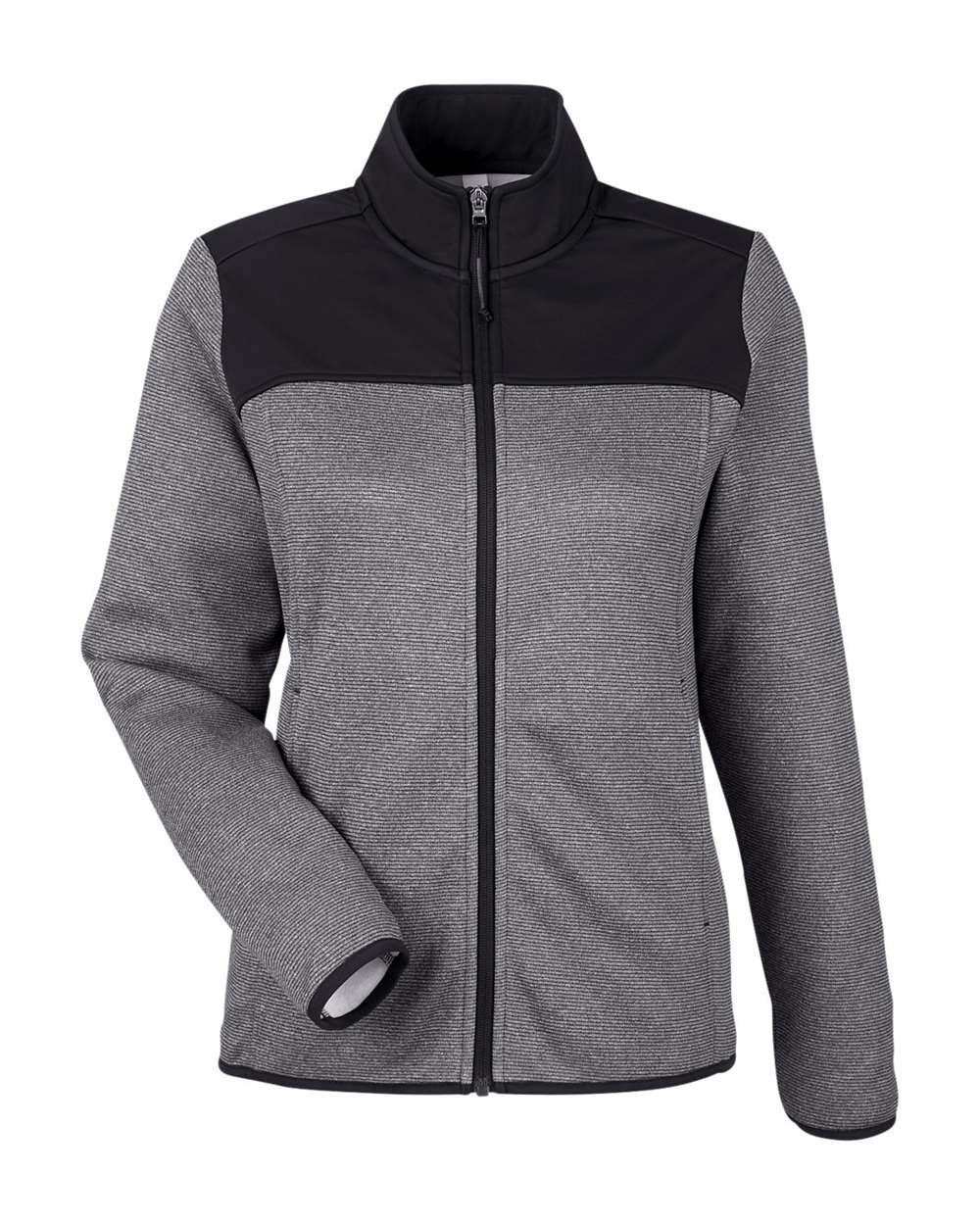 Women's Venture Heathered Stripe Hybrid Jacket - CE74W