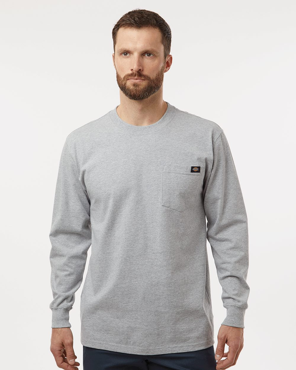 Men's Tall Traditional Heavyweight Long Sleeve T-Shirt - WL50T