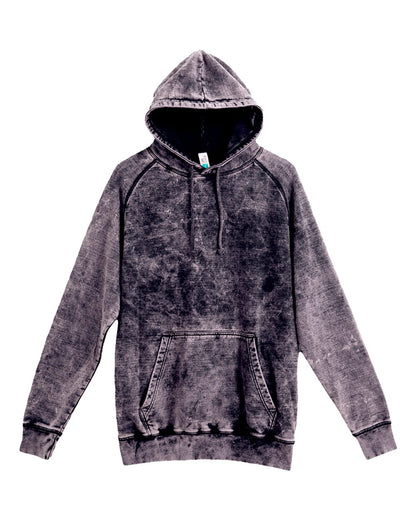 Unisex Vintage Raglan Hooded Sweatshirt - LST004