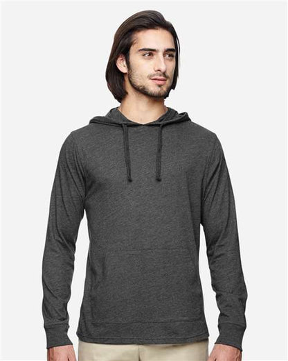 Unisex Eco Jersey Pullover Hooded Long Sleeve T-Shirt - EC1085