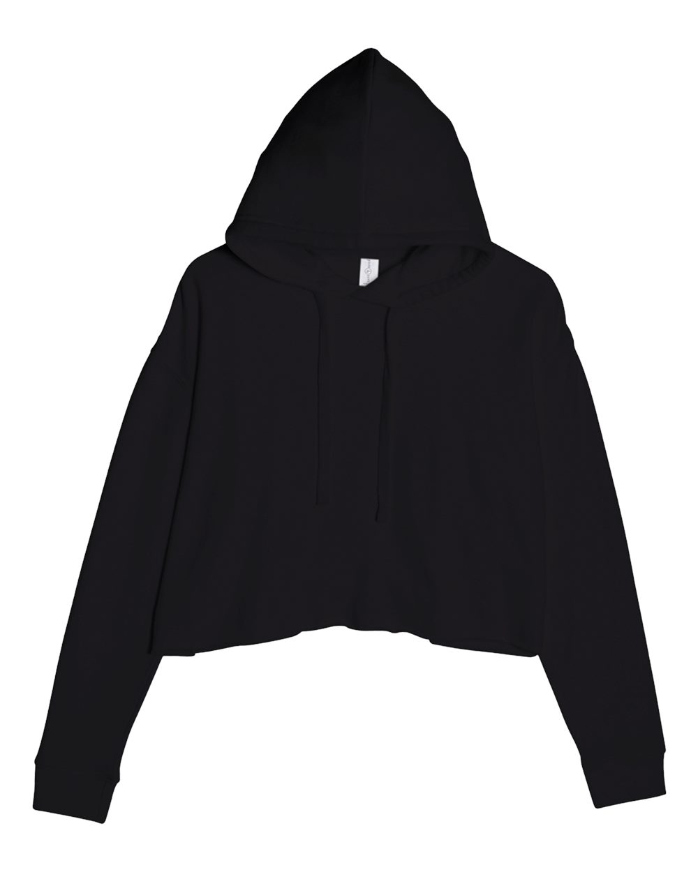Women's Cropped Fleece Hooded Sweatshirt - LS12000
