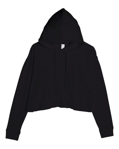 Women's Cropped Fleece Hooded Sweatshirt - LS12000