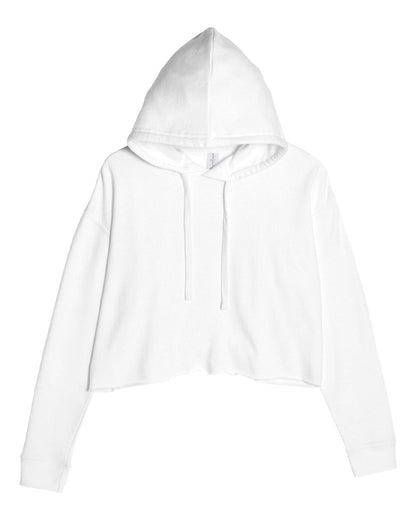 Women's Cropped Fleece Hooded Sweatshirt - LS12000