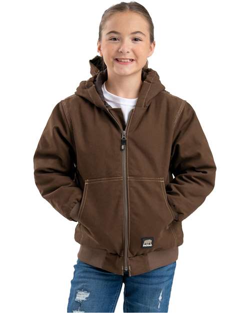 Youth Highland Softstone Duck Hooded Jacket - BHJ61