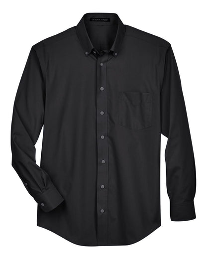 Men's Tall Crown Collection® Broadcloth Woven Dress Shirt - D620T