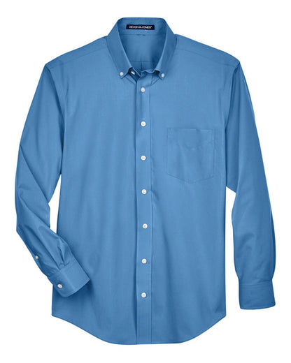 Men's Tall Crown Collection® Broadcloth Woven Dress Shirt - D620T