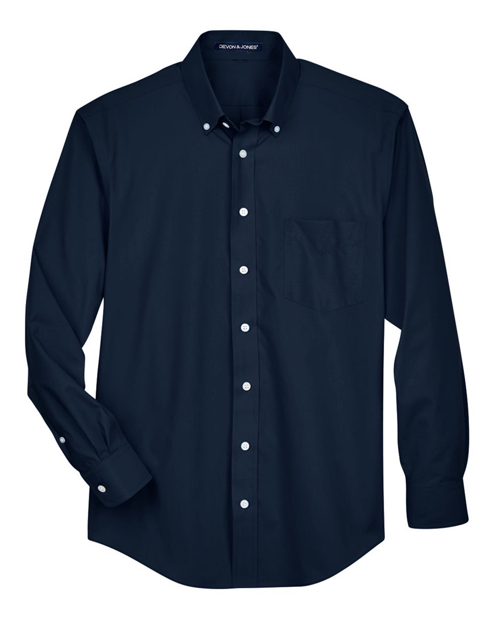 Men's Tall Crown Collection® Broadcloth Woven Dress Shirt - D620T