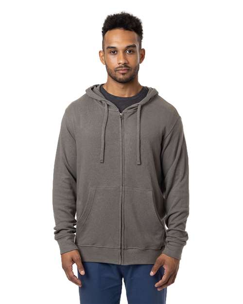 Unisex Hemp Hero Full-Zip Hooded Sweatshirt - EC5980