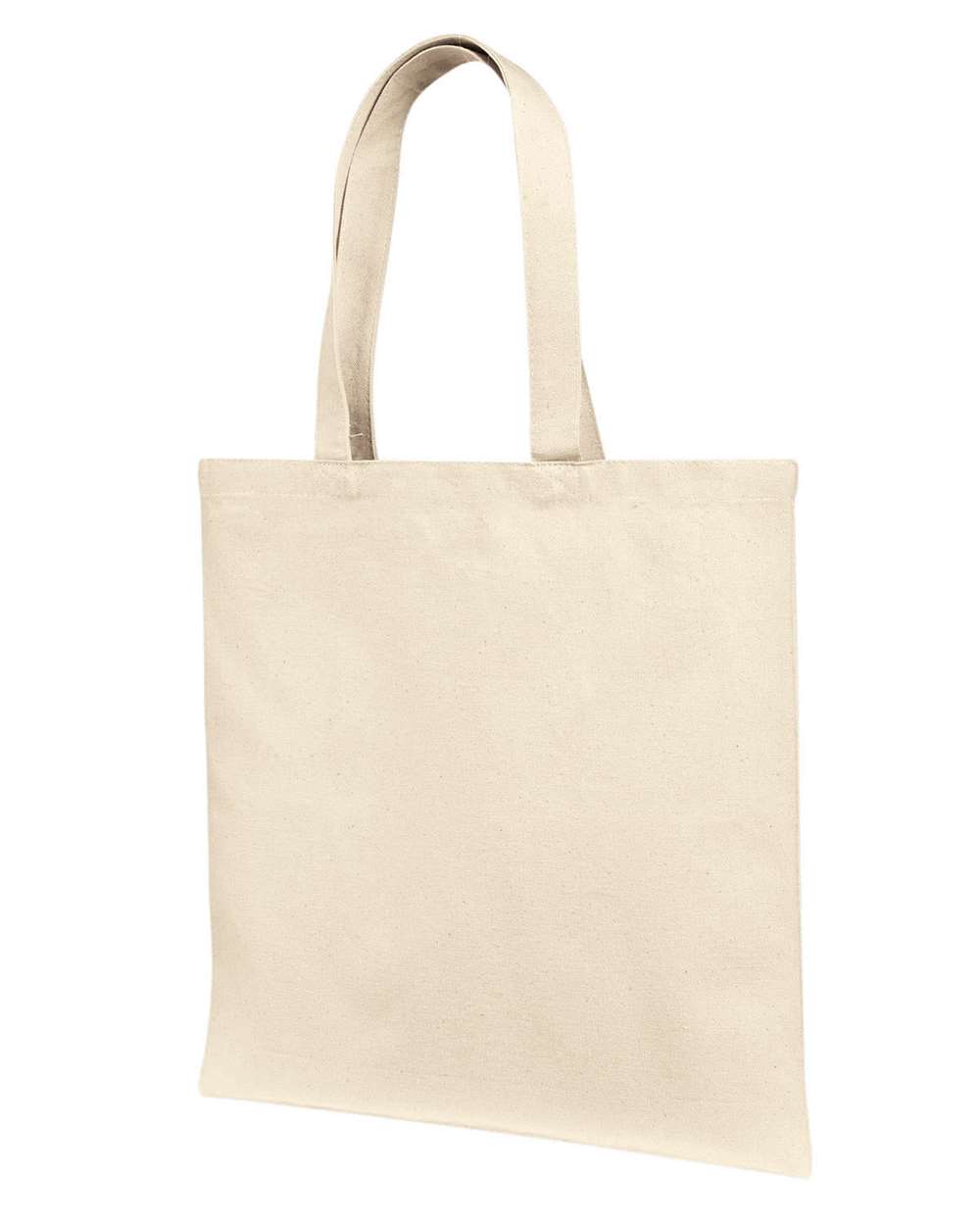 Cotton Canvas Tote Bag With Self Fabric Handles - LB85113