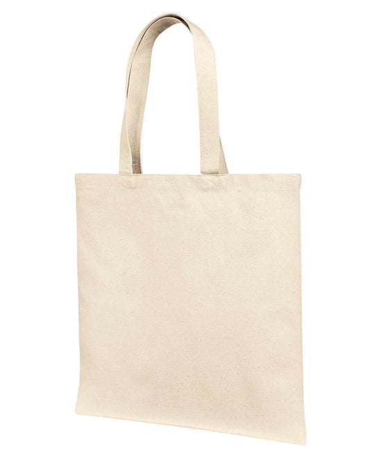 Cotton Canvas Tote Bag With Self Fabric Handles - LB85113