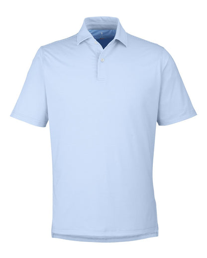 Men's USA Made Mini Stripe Tech Polo - I11526