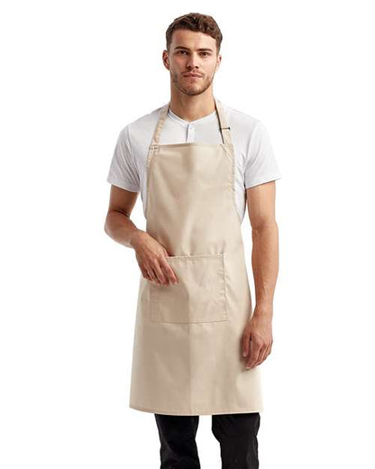 Recycled Pocket Bib Apron - RP154