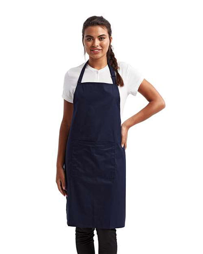 Recycled Pocket Bib Apron - RP154