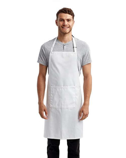 Recycled Pocket Bib Apron - RP154