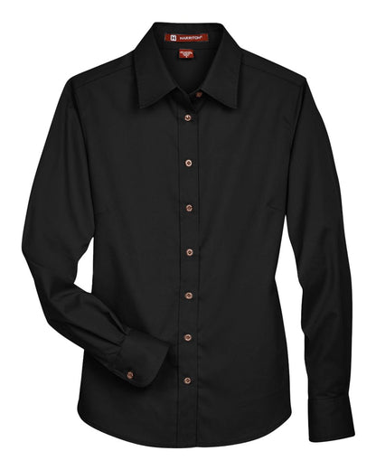 Women's Easy Blend™ Long Sleeve Twill Dress Shirt with Stain-Release - M500W