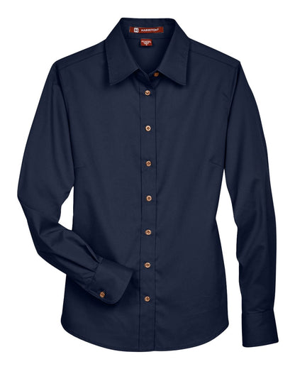 Women's Easy Blend™ Long Sleeve Twill Dress Shirt with Stain-Release - M500W